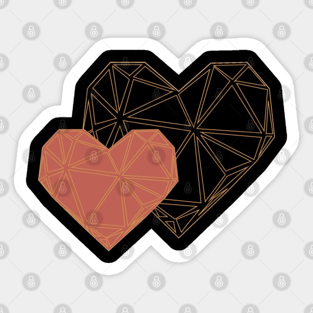Hearts Sticker by Heartfeltarts